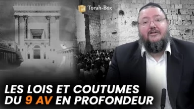 Les lois et coutumes du 9 Av en profondeur