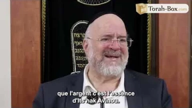 La Paracha Pékoudé avec Rav Rosenblum