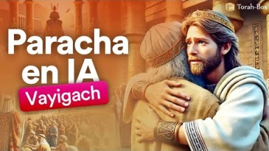 Résumé de la Paracha Vayigach en animation Vidéo IA