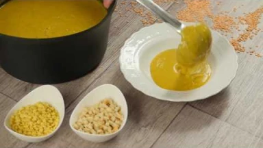 Recette : Potage de lentilles corail