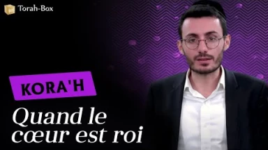 Rav Moshé Dabi nous parle de la Paracha Kora'h : "Quand le cœur est roi"