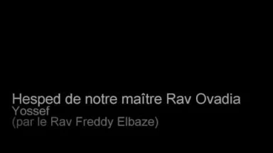 Hesped : "Les révolutions et apports du Rav Ovadia Yossef"