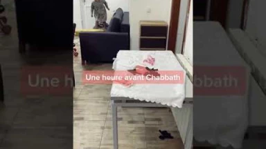 Une heure avant Chabbath...