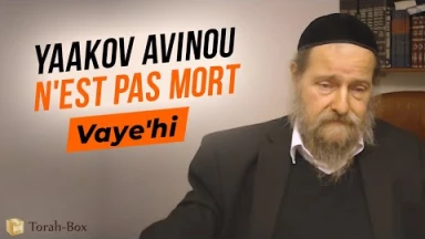 Le Message de la Paracha - Vaye'hi - Ya'akov Avinou n'est pas mort
