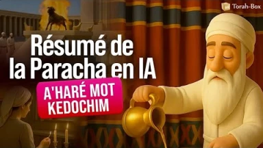 Résumé de la Paracha A'haré Mot-Kédochim en animation Vidéo IA 