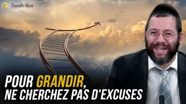 Pour grandir, ne cherchez pas d'excuses