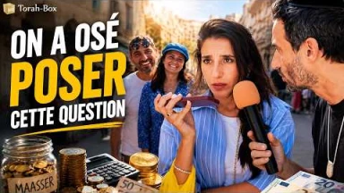Micro-trottoir - T'as donné ton MA’ASSER ?