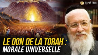 Le don de la Torah - Morale universelle