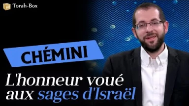 C'est l'un de nos élèves-rabbins ! Rav Raphaël Sabah nous parle de la Paracha Chémini : "L'honneur voué aux Sages d'Israël"