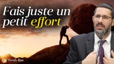 Fais juste un petit effort