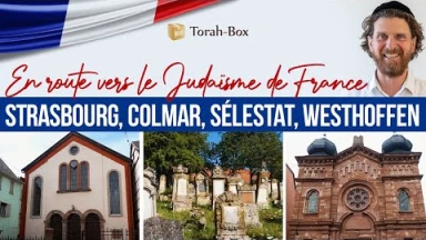 En route vers le Judaïsme de France ✡️ Sélestat, Colmar, Westhoffen, Strasbourg