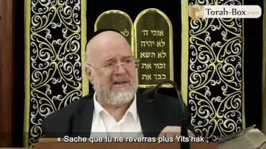 La Paracha 'Hayé Sarah avec Rav Rosenblum