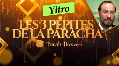 Les 3 Pépites de la Paracha Yitro