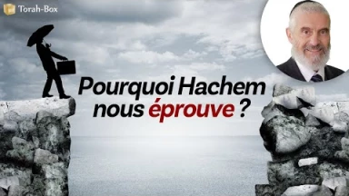 Pourquoi Hachem nous éprouve