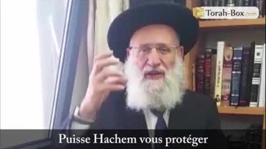 Message du Rav Réouven Elbaz aux auditeurs de Torah-Box !