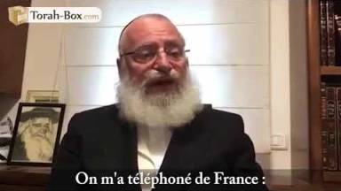 Priez chez vous. Eux ils pensent à l'économie, nous à la santé de nos anciens (Rav Asher Weiss)