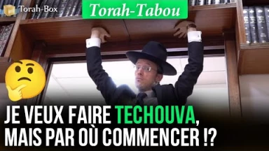 Torah-Tabou : "Je veux faire Téchouva, mais par où commencer !?"