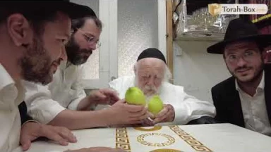Quand Torah-Box offrait à Rav Kanievsky son Étrog pour la fête...