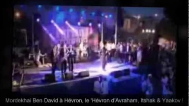 [Vidéo] Concert à Hévron de Mordekhai Ben David