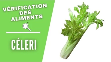 La vérification des aliments : Le céleri