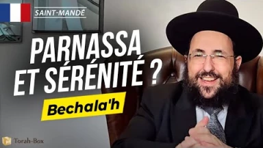 Paracha Béchala'h avec Rav Its'hak Chneor de Saint-Mandé