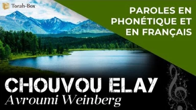 Musique : la chanson "Chouvou Elay" de Avroumi Weinberg