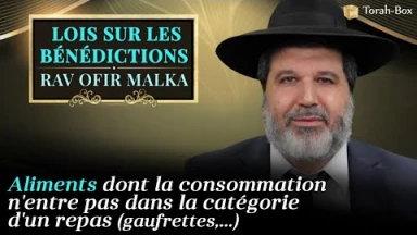 Aliments dont la consommation n'entre pas dans la catégorie d'un repas (gaufrettes, etc.)