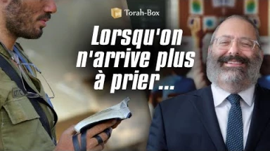 Lorsqu'on n'arrive plus à prier...