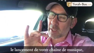 Yishai Lapidot encourage le projet "Torah-Box Music"