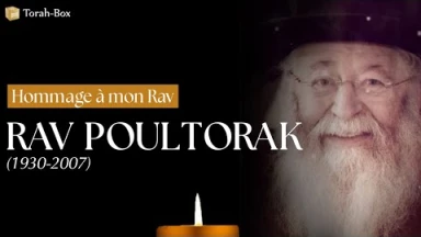 Hommage au Rav Yaakov Halévi-Poultorak (1930-2007)