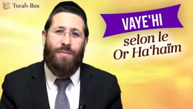 Vaye'hi selon le Or Ha‘haïm
