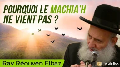 Pourquoi le Machia'h ne vient pas ? (Rav Réouven Elbaz)