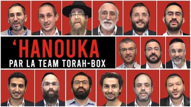[Vidéo] Joyeux ‘Hanouka par l'équipe Torah-Box !