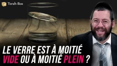 Le verre est à moitié vide ou à moitié plein
