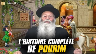 L'histoire complète de Pourim en vidéo (racontée par Rav Uzan)