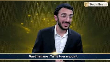 Arié Crespine nous parle de la Paracha Vaet'hanane : "Tu ne tueras point"