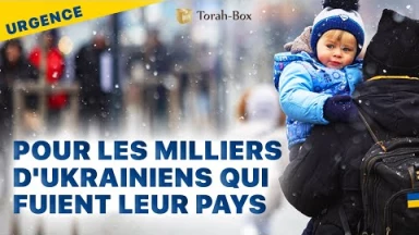 Ukraine : pour les milliers de réfugiés juifs qui fuient leur pays...