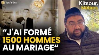 "Mon job ? Madrikh 'Hatan. J'ai formé plus de 1500 hommes au mariage"  Kitsour