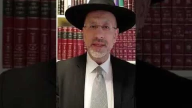 Rav David Touitou a 1 message important à vous dire !