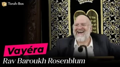 Vayéra avec Rav Rosenblum