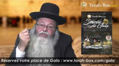 [Vidéo] Rav Uzan "Hâte de vous rencontrer au Gala Torah-Box !"