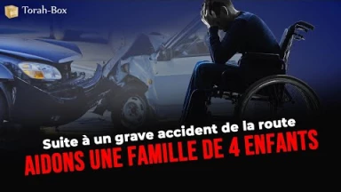 Grave accident de la route, aidons une famille de quatre 4 enfants en grande précarité
