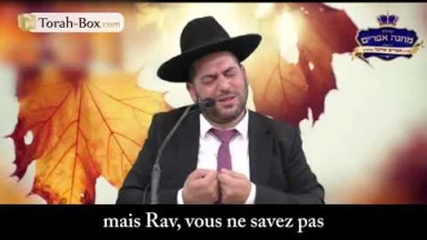 "Hachem ne t'abandonne jamais, n'oublie jamais ça"