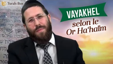 Vayakhel selon le Or Ha‘haïm
