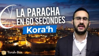 La Paracha en 1 minute - Kora'h