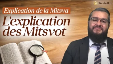Explication de l'explication des Mitsvot