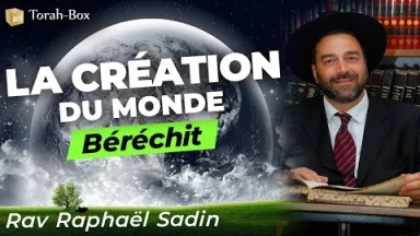 Le Message de la Paracha : Béréchit, la création du monde