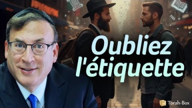 Ne pas juger selon l'étiquette