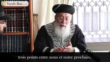 [Vidéo] Rav Chlomo Amar s'adresse aux Internautes de Torah-Box !