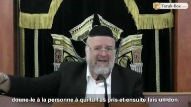 La Paracha Terouma avec Rav Rosenblum